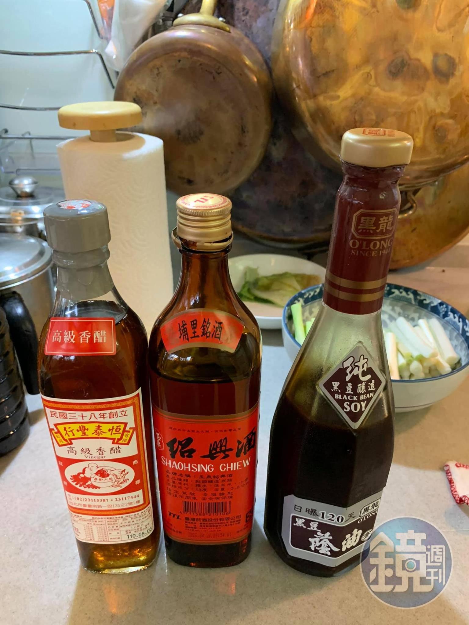 葱燒刺參真正的醬汁用料。
