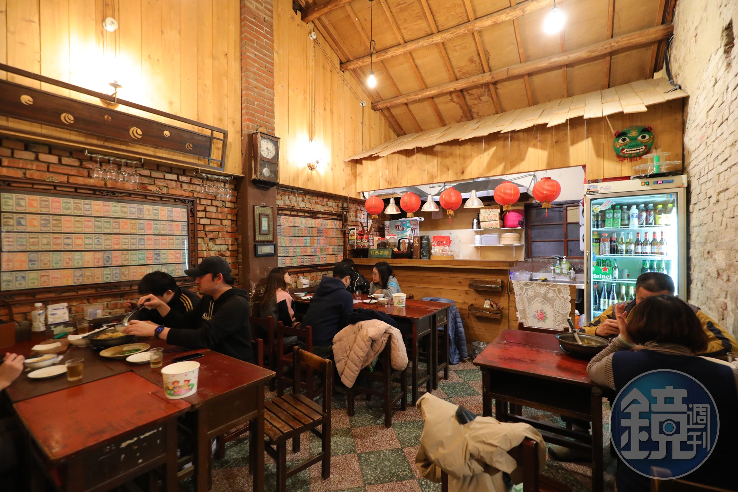 石坊小井是間近70年的老屋，充滿復古懷舊氛圍。