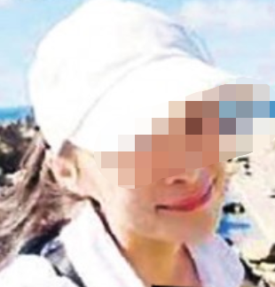 綽號「白茉莉」的邱姓女子,涉嫌糾眾恐嚇工程包商。(翻攝臉書)