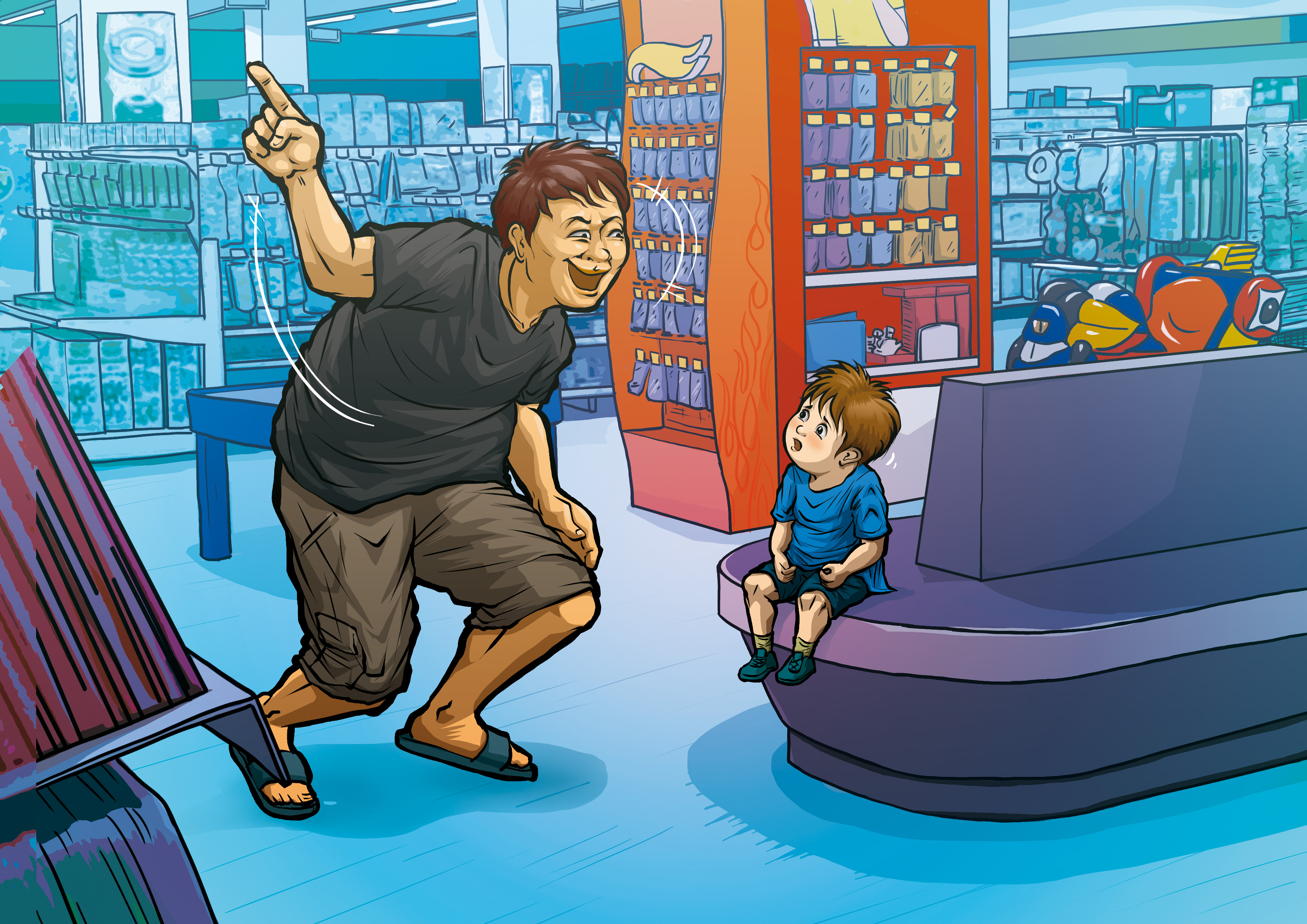 男子陳國龍去年在大賣場看見不到5歲的小男童落單,趁機拐走後性侵,一審遭判10年。