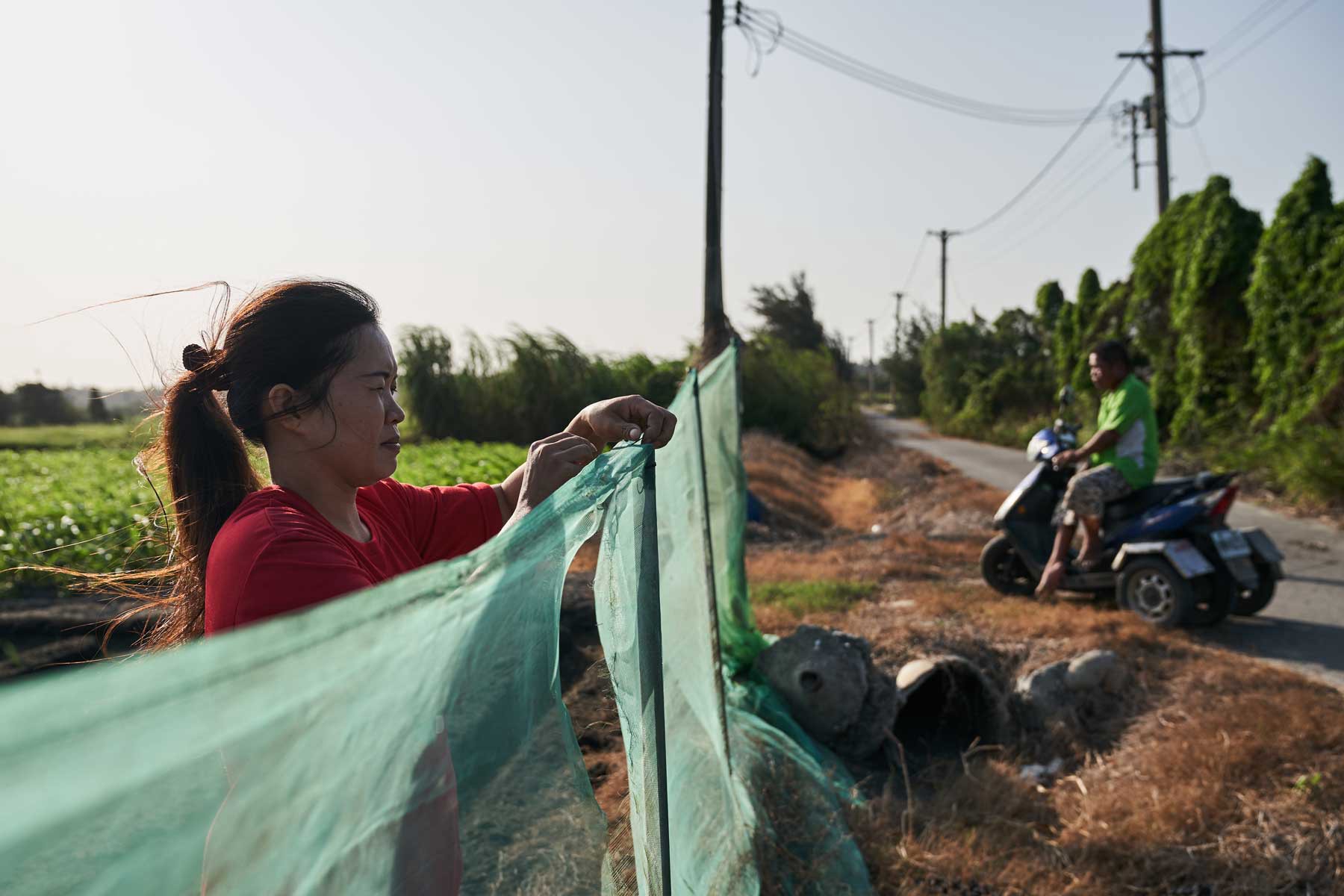 長期蹲點是拍攝紀錄片的基本功,吳郁瑩拍《阿紫》,從發想至完成耗時近6年。(好威映象提供)