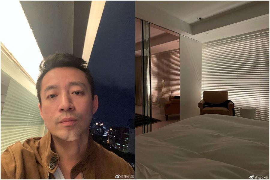 汪小菲抵台隔離終於出關。(翻攝自汪小菲微博)