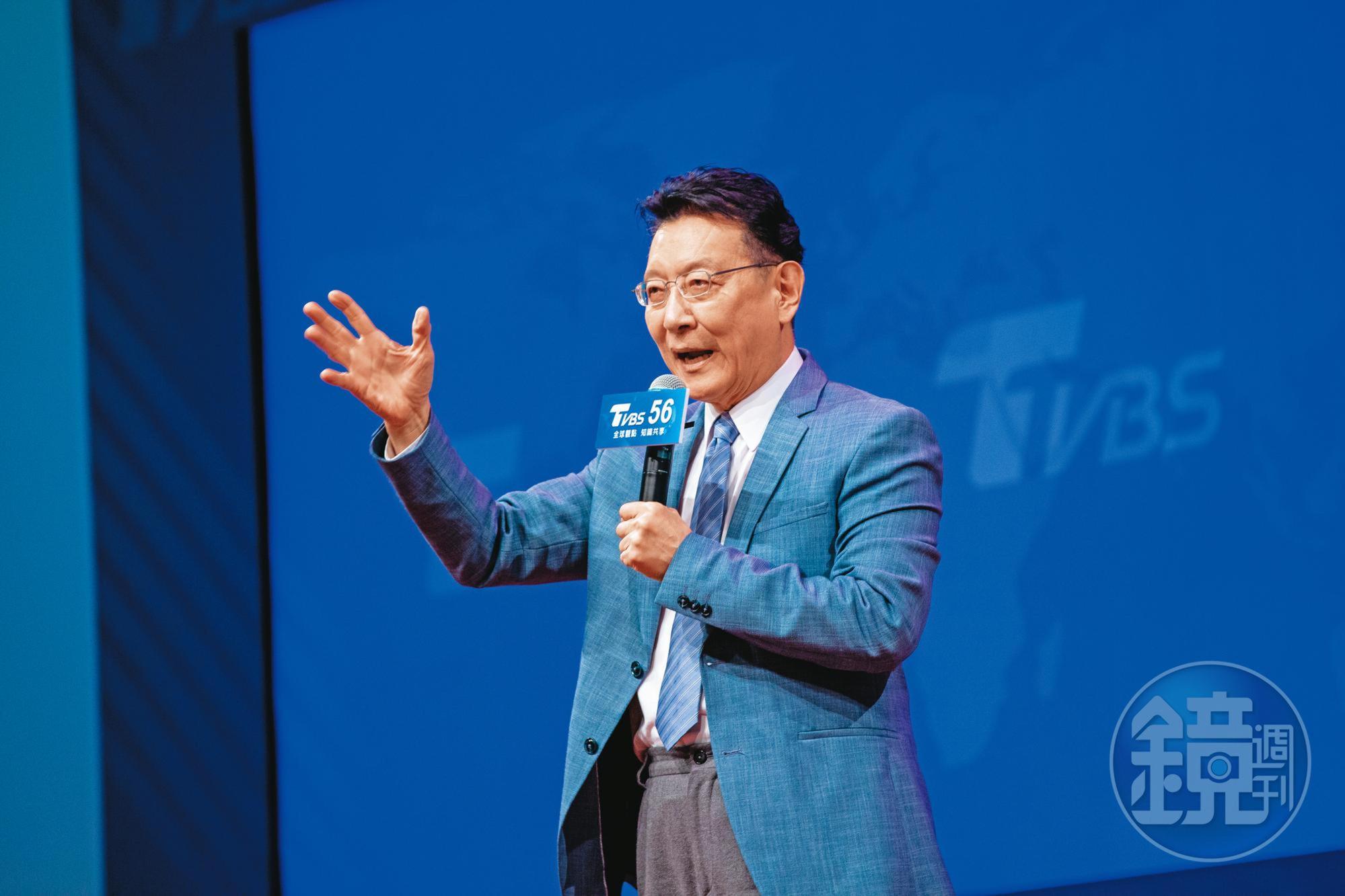 趙少康(圖)是韓國瑜路線的承襲者,國民黨在趙宣布重返之後,內部會越來越激進,以往的對抗模式將再升級,韓粉們會再集結。