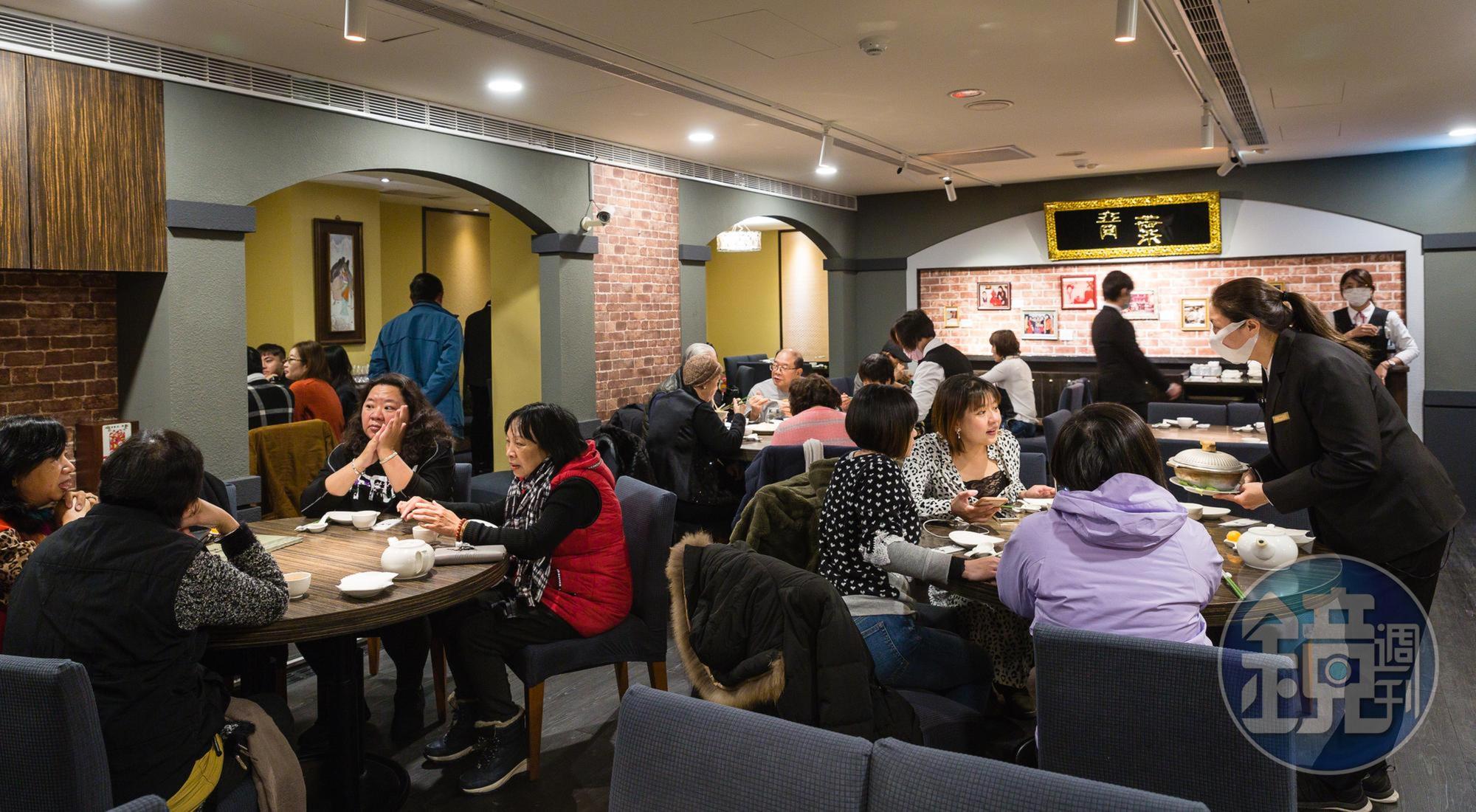 青葉台菜能屹立57年，在於創辦人沈雲英對品質的要求，以及出了名的寵客。