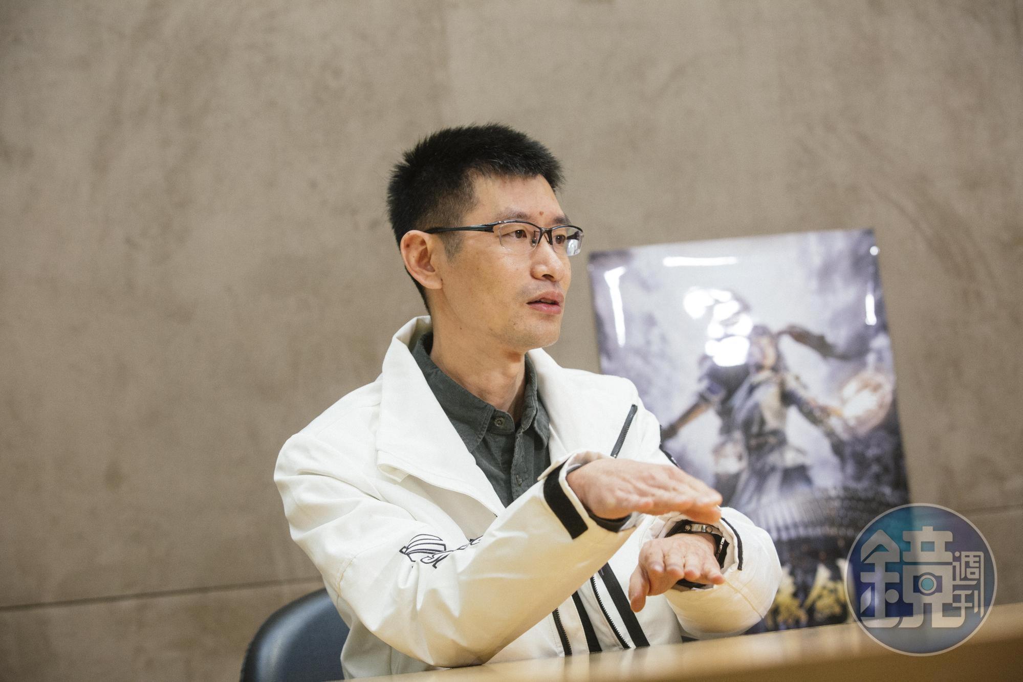 楊淵升表示《軒轅劍柒》嘗試了很多新技術，對製作團隊是一大挑戰。
