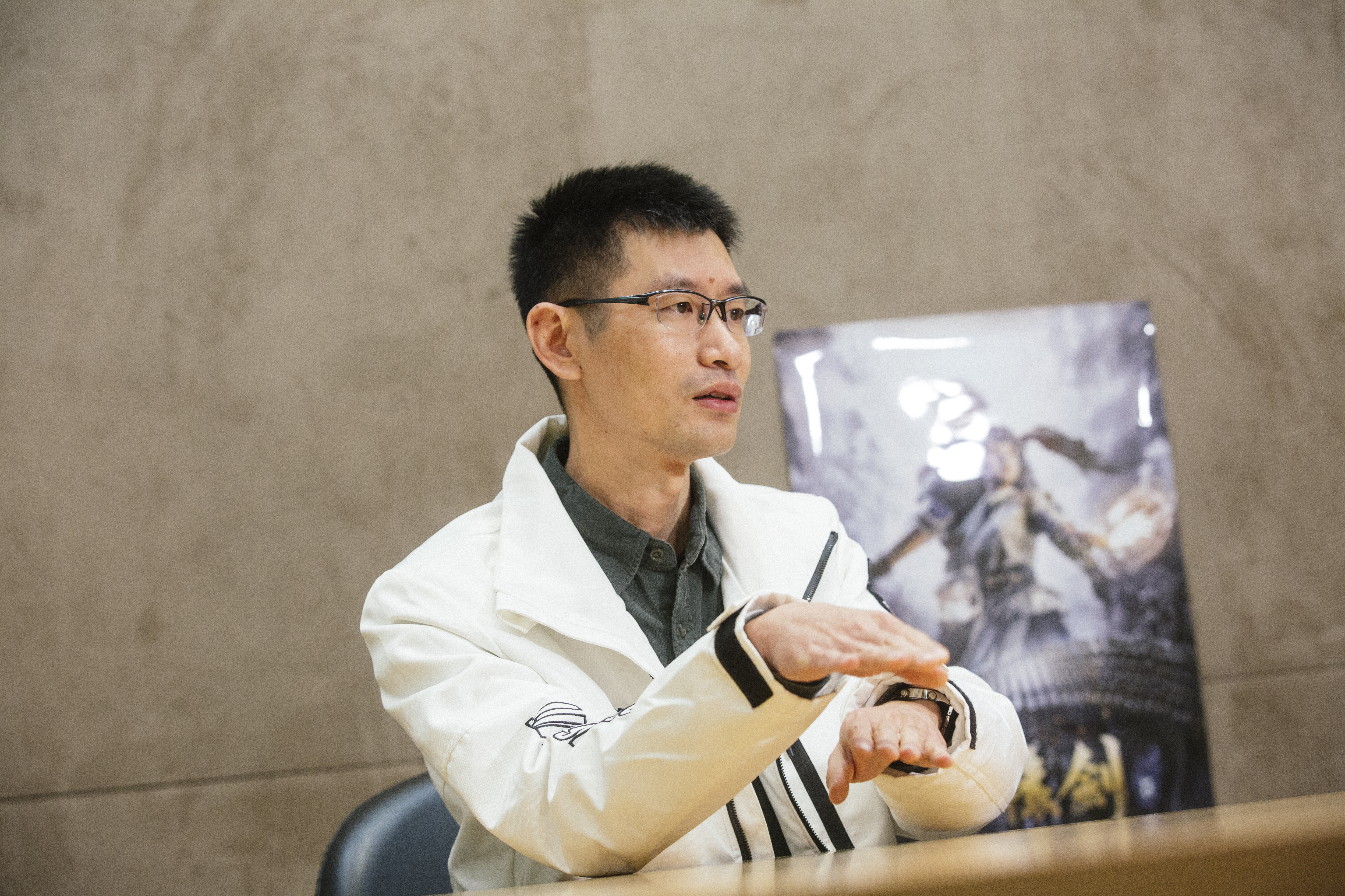 楊淵升表示《軒轅劍柒》嘗試了很多新技術，對製作團隊是一大挑戰。