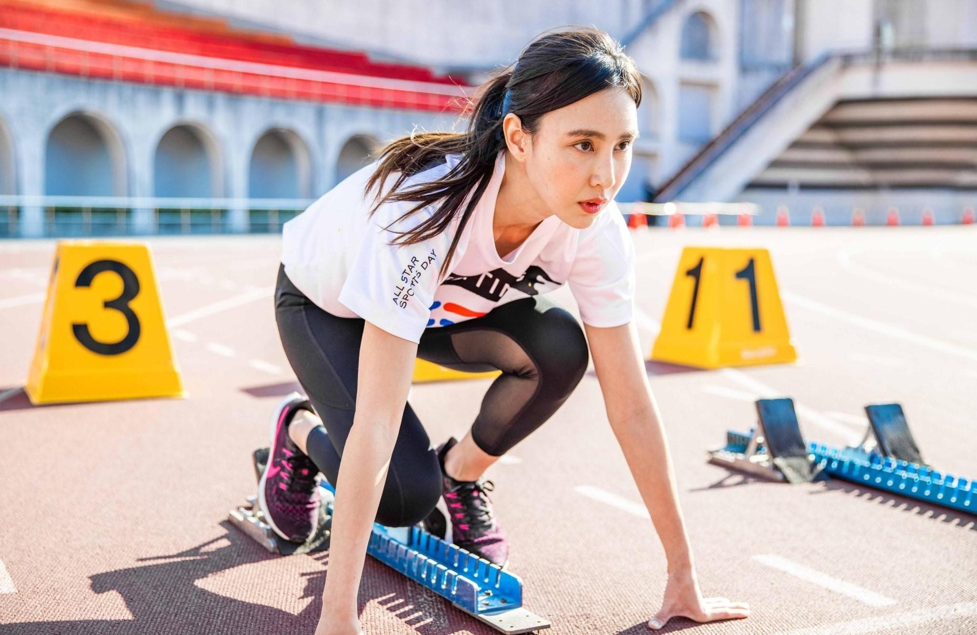 《全明星運動會》第二季女選手名單中,高顏值的游泳好手房思瑜備受網友矚目。(三立提供)
