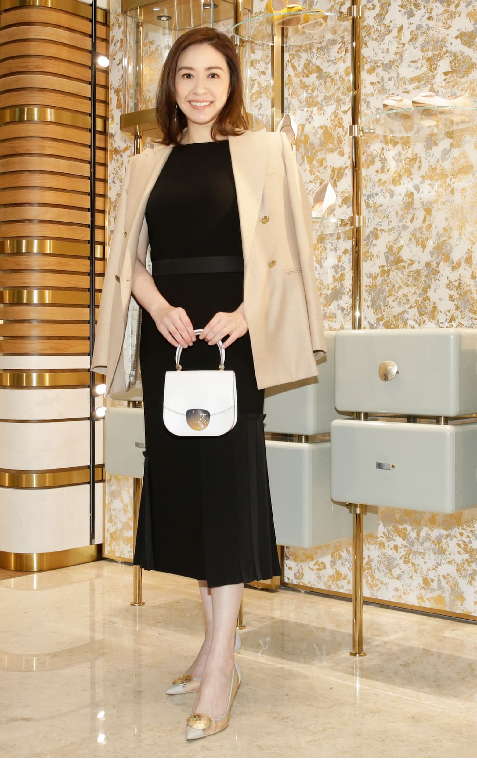 蔡依珊與國民黨榮譽主席連戰的大兒子連勝文結婚15年，她開示「把自己顧好，互相尊重」。