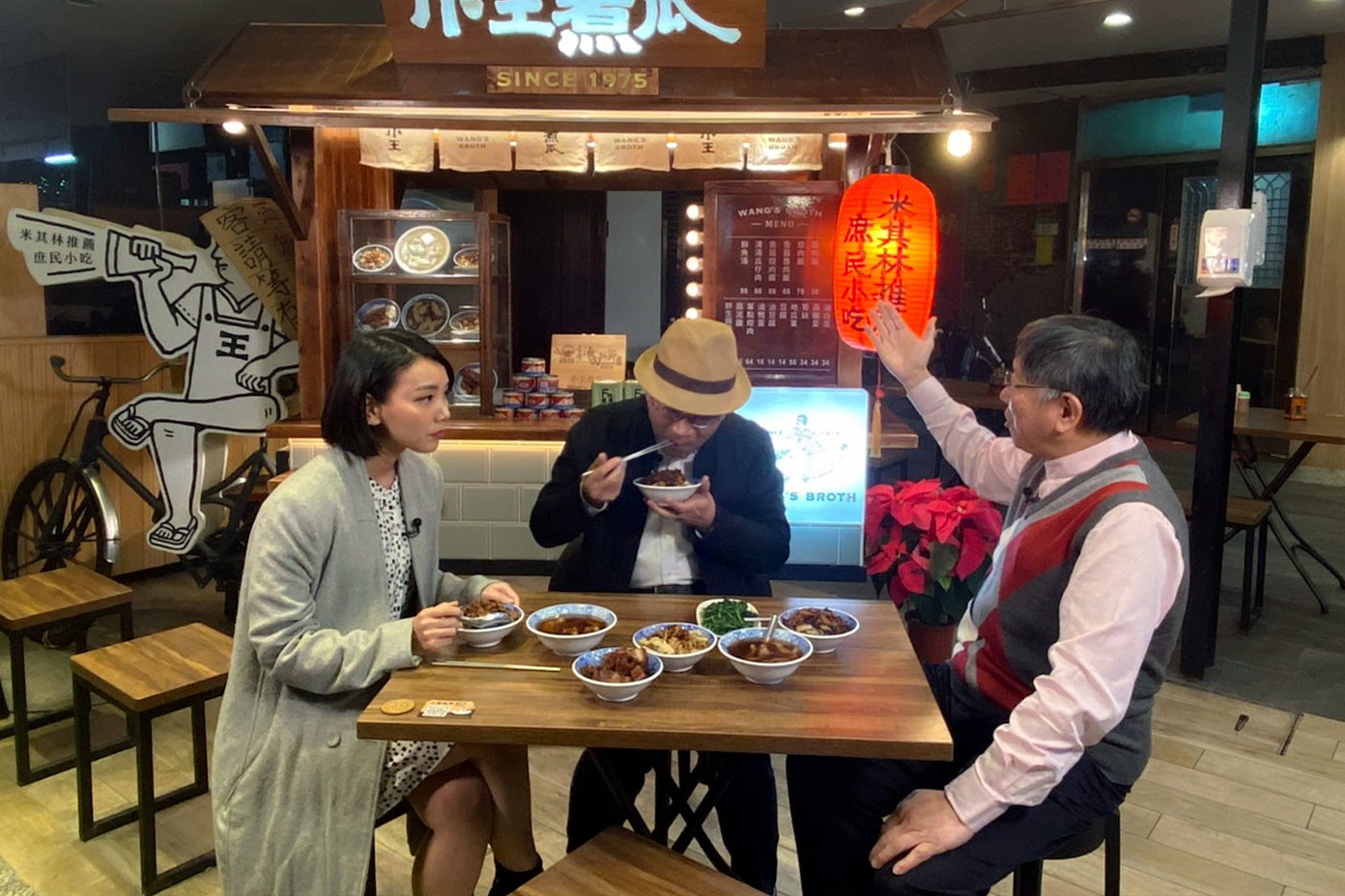 《進擊的台灣》邀請到柯文哲訪問。（東森提供）