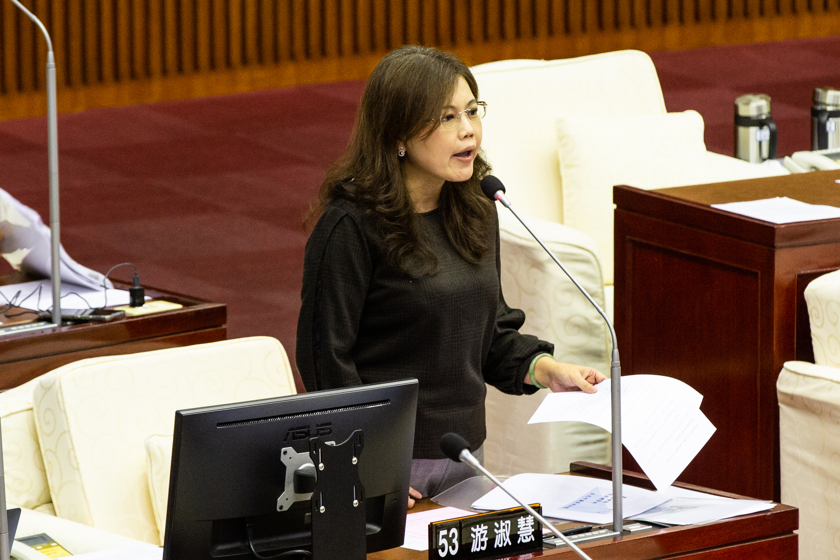 游淑慧認為，選在過年前大家會心軟不想罷免，比較不想去投票。（資料照）