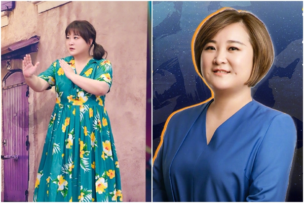 中國大陸相聲演員賈玲，在節目上常為觀眾帶來歡笑。（翻攝自賈玲微博）