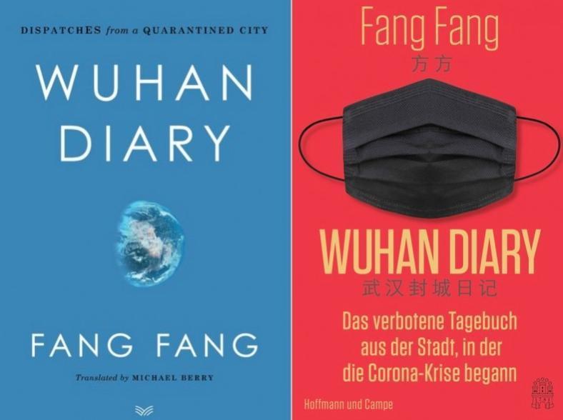 中國作家方方於武漢封城期間的文字紀錄,受到美國、德國知名出版社注意,並在海外發行。(翻攝亞馬遜)