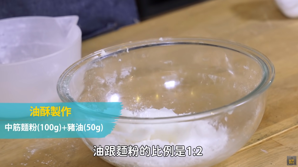 油跟麵粉的黃金比例是1:2。(厭世甜點店授權提供)