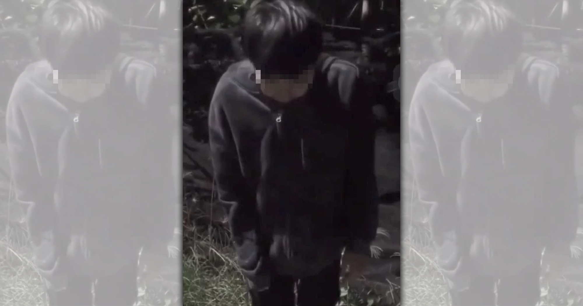 對黃男私刑嫌犯錄下畫面PO網。（翻攝畫面）