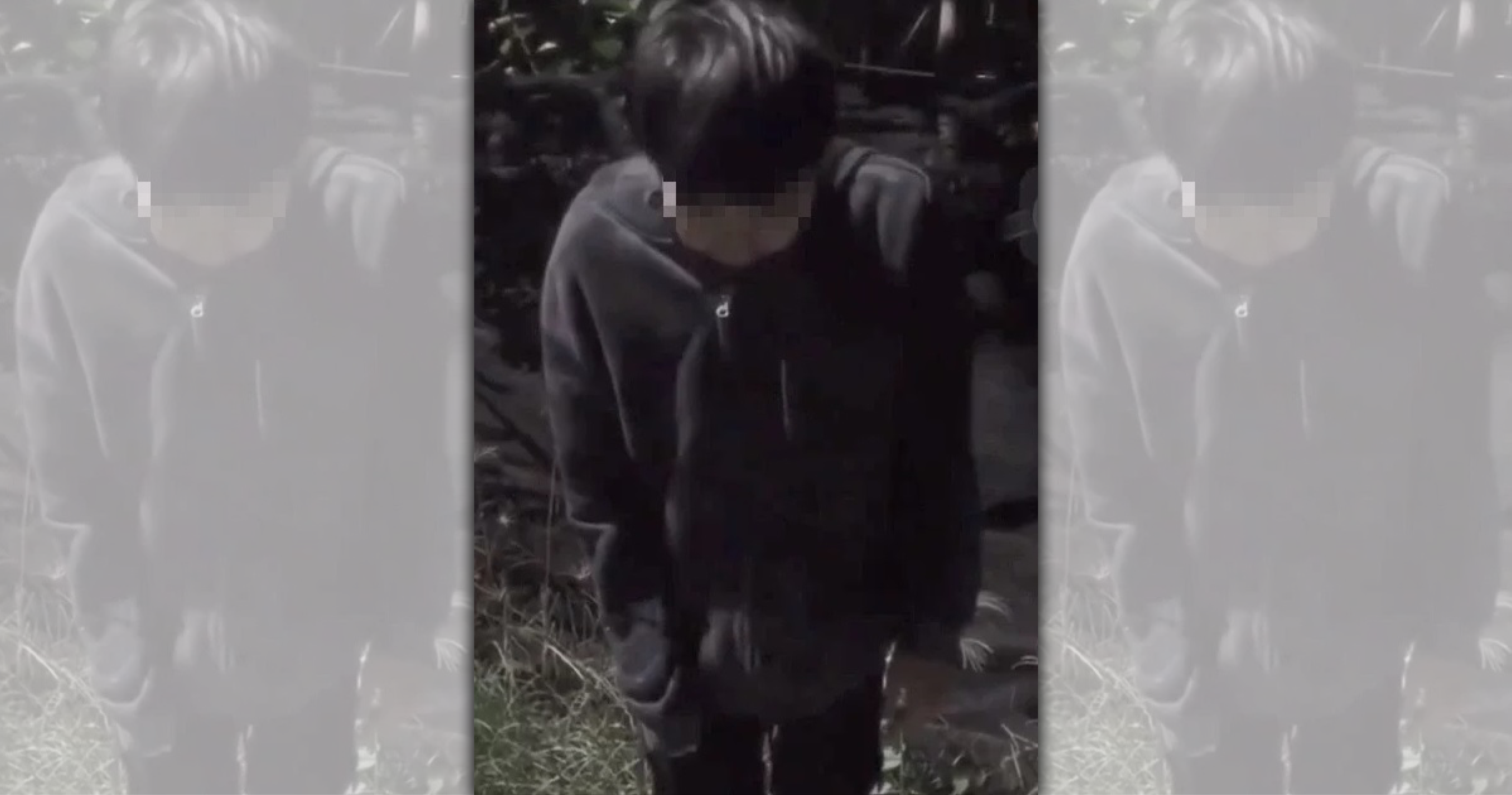 對黃男私刑嫌犯錄下畫面PO網。（翻攝畫面）