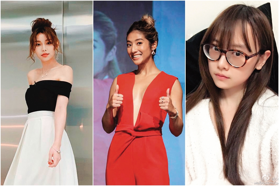 演藝圈中曾遭受燒燙傷的女星不少，包括采子、瑞瑪席丹及唐安琪（由左至右），她們後來也都浴火重生。（翻攝自采子、瑞瑪席丹臉書；唐安琪微博）