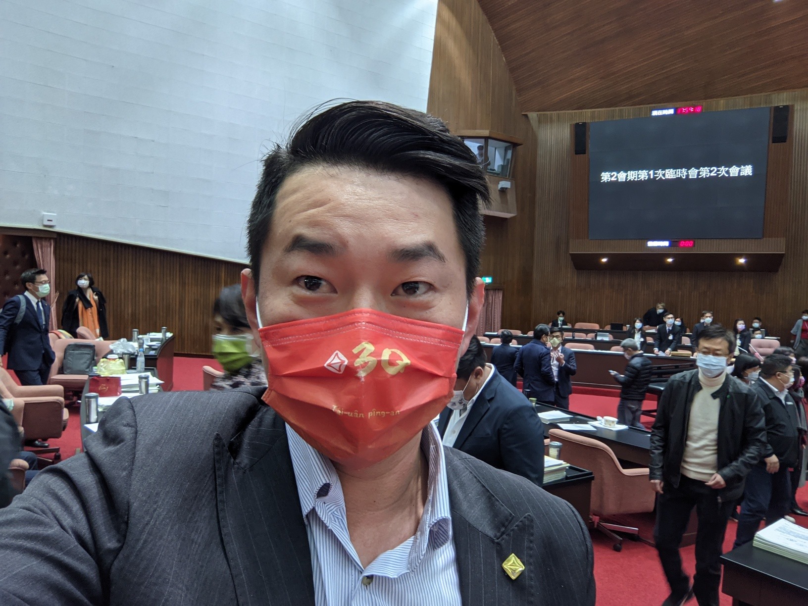 陳柏惟面對罷免案平常心，表示自己對選民有信心。（翻攝自陳柏惟臉書）