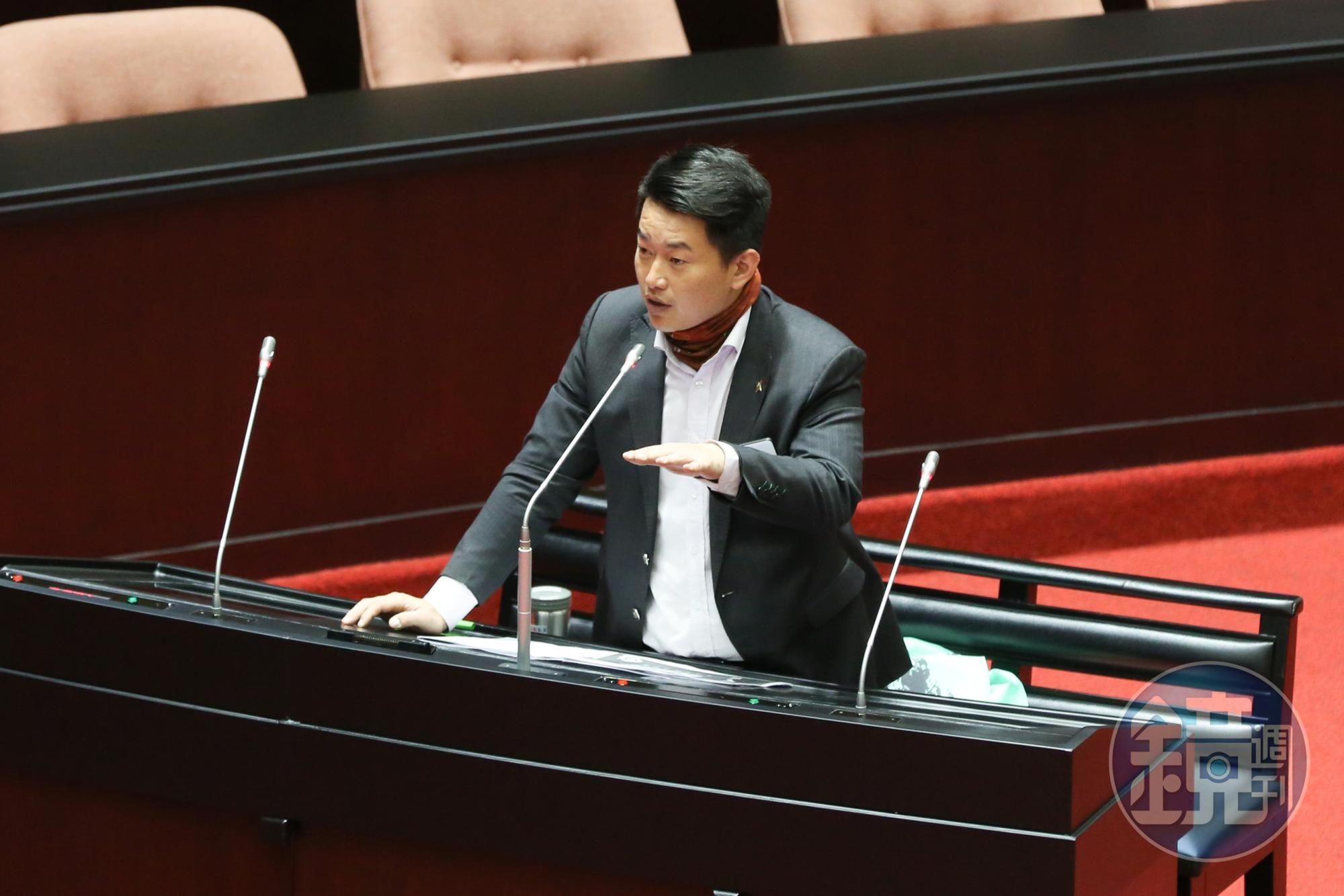 台灣基進立委陳柏惟的選區為台中第二選區，過去選民結構為藍大於綠，被視為有機會罷免成功的選區。（資料照）