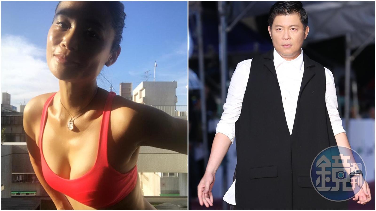 繼雞排妹後,廣告導演馮云(左)也點名曾國城(右)涉及性騷擾行徑。(翻攝自馮芸臉書、本刊資料照)