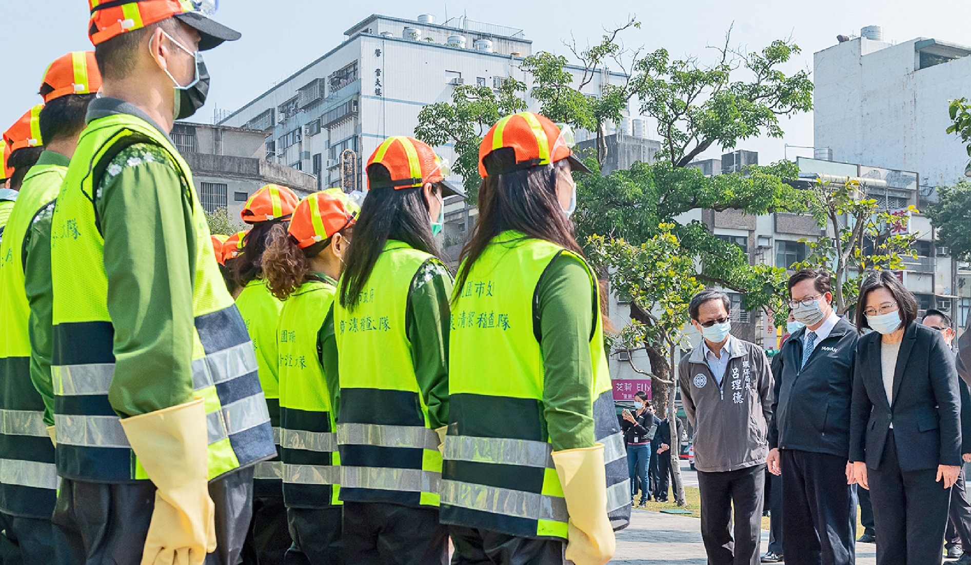 部立桃園醫院的院內群聚感染危機日前告一段落，蔡英文特地在臉書上感謝桃園。（翻攝自蔡英文臉書）
