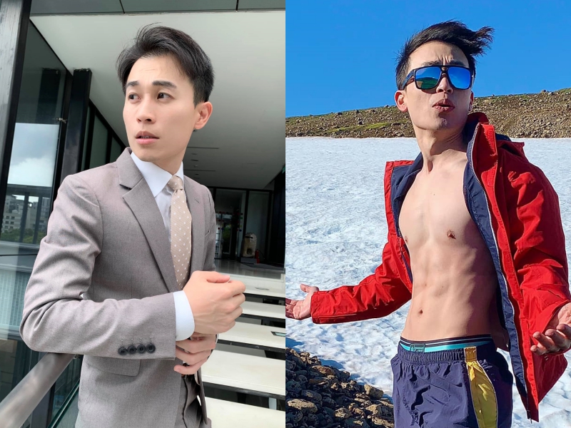 黃家緯的菁英主播形象加上威猛身材,雖頗受一般民眾歡迎,但他也坦言碰過太多性騷擾。(翻攝自黃家緯臉書)