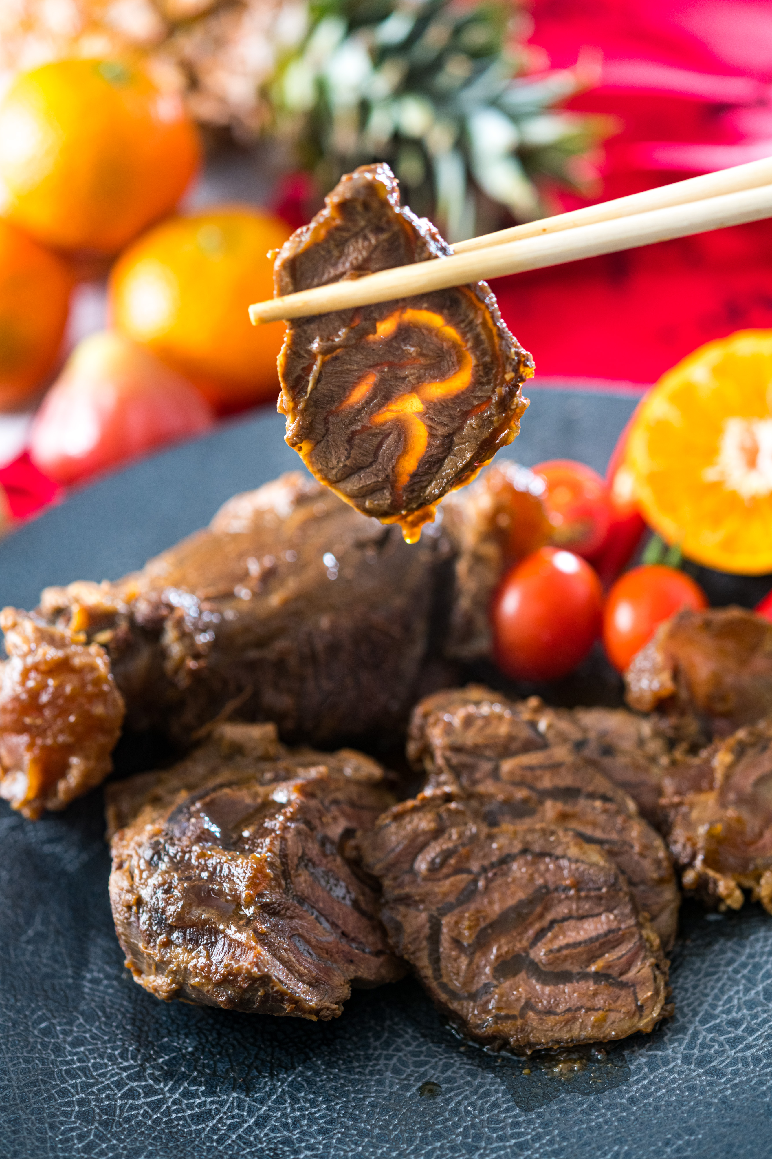 「半筋半肉」肉感夾膠糯，均衡感最棒。