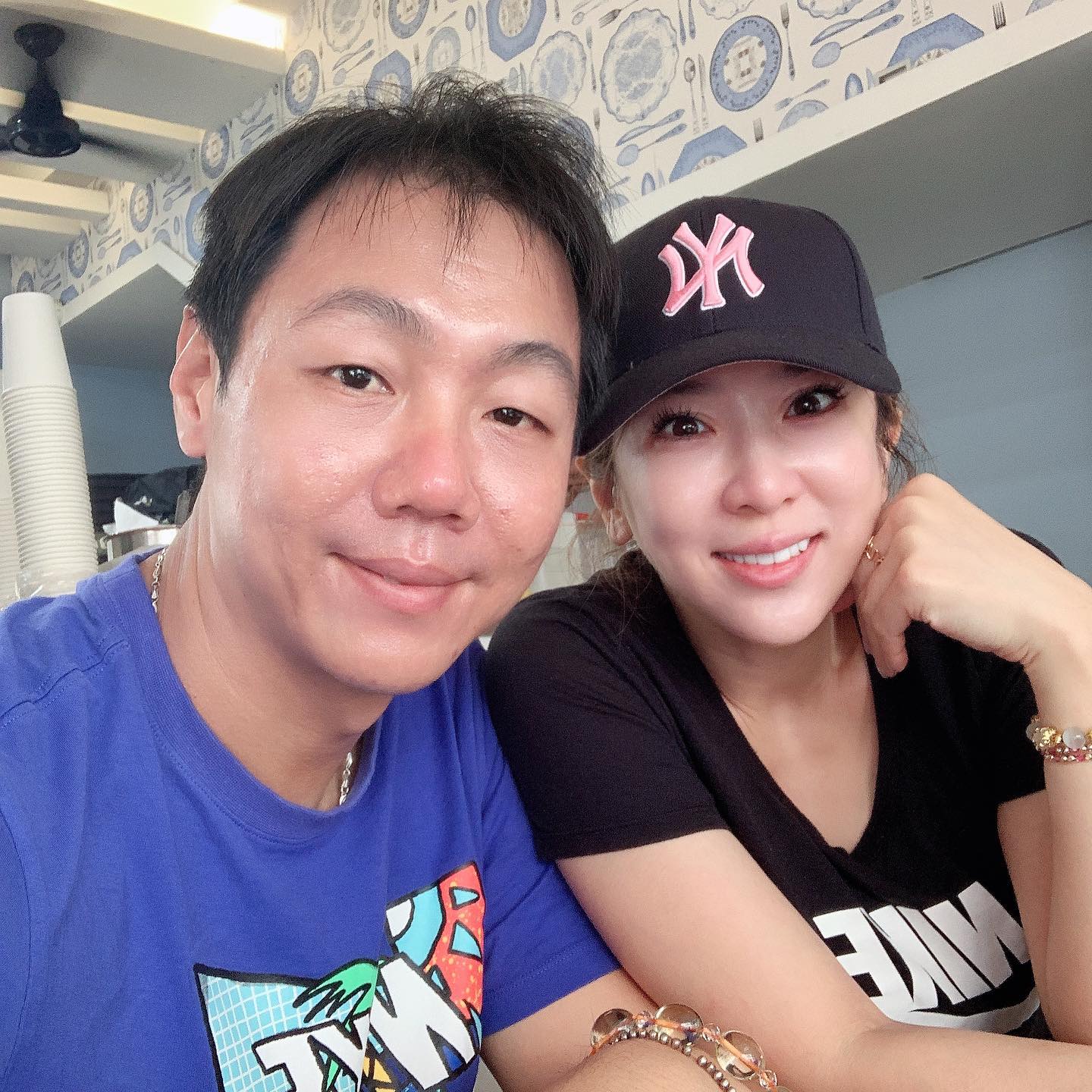 林益全和林家嘉於2012年在婚禮上同桌相識，聊不到10分鐘，林益全就開口問：「可否以結婚為前提交往？」（翻攝自林益全臉書）