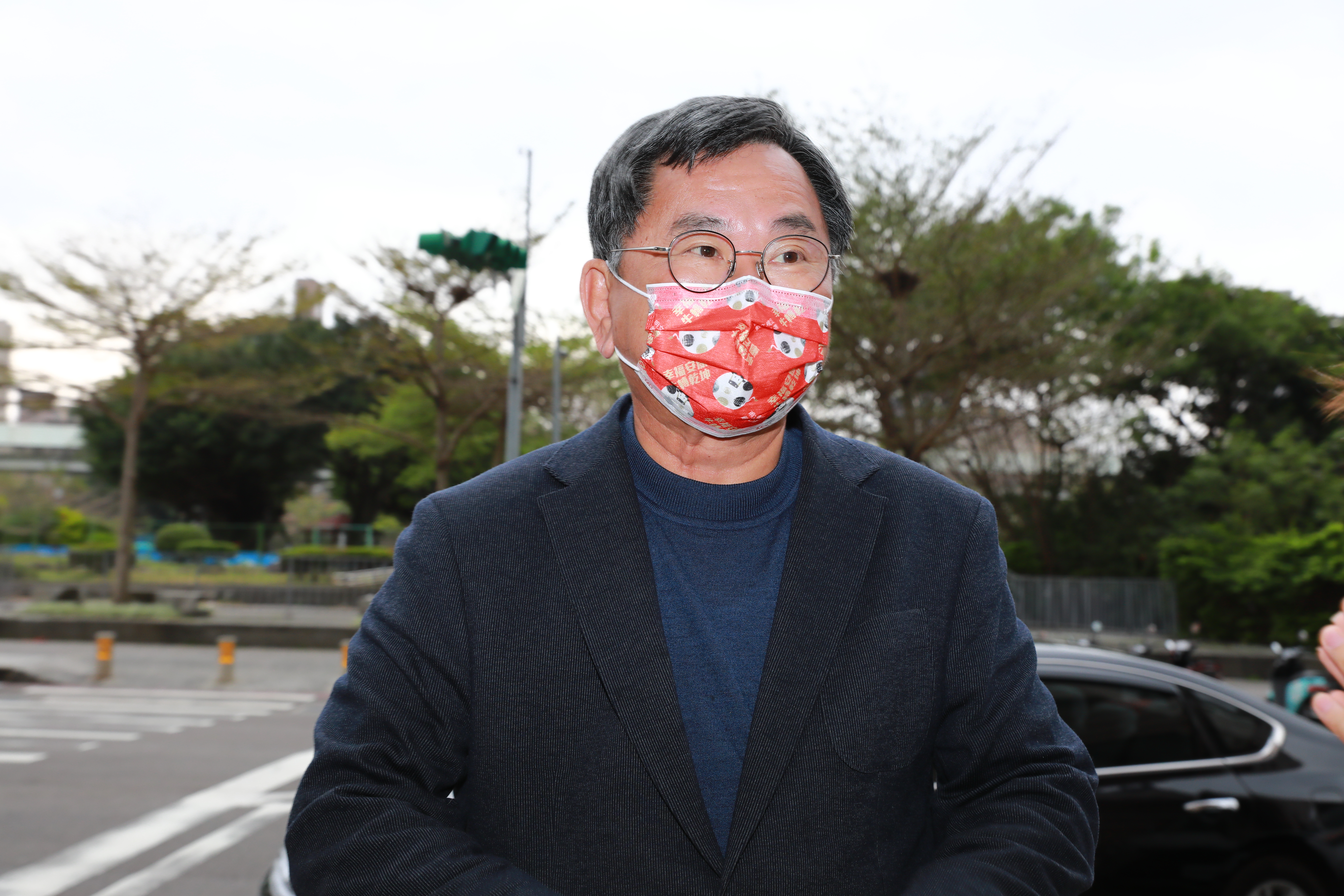 民進黨中評委陳明文今出席中評會。