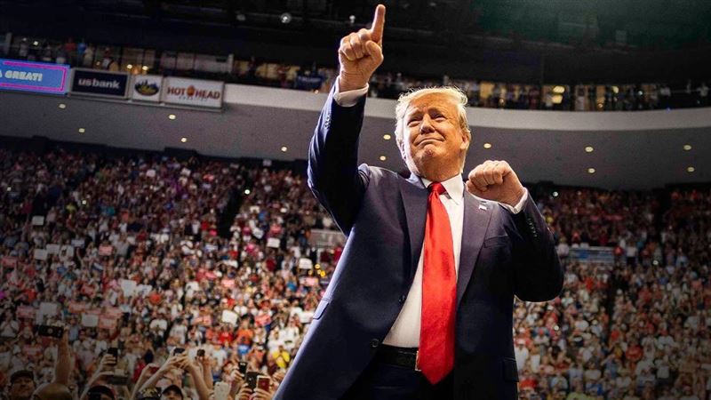 臉書監督委員會宣布支持對川普永久停權處分，但臉書公司須在6個月內重新審視處分。（翻攝自川普臉書）