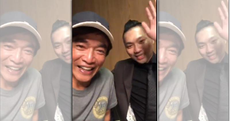 連千毅和吳宗憲同框直播向網友拜年,化解誤會。(翻攝自吳宗憲粉專)
