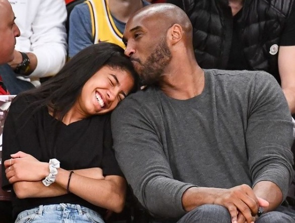美國職籃（NBA）傳奇球星科比布萊恩（Kobe Bryant）與女兒吉亞娜（Gianna）2020年墜機罹難。（翻攝Vanessa Bryant IG）