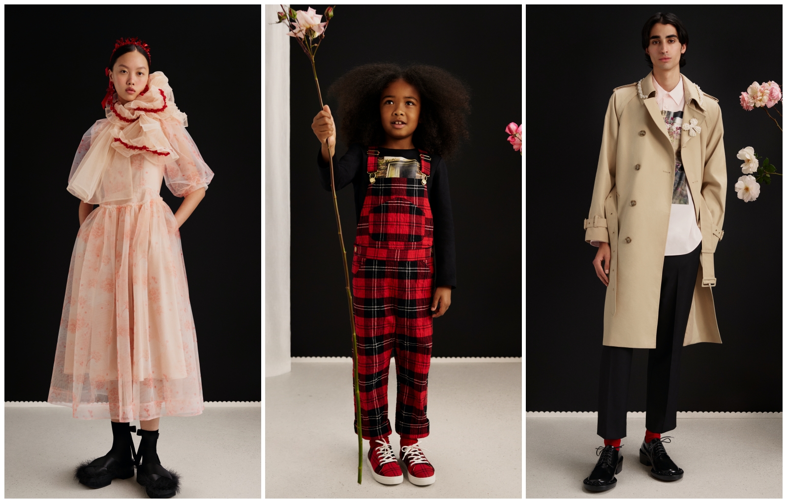 Simone Rocha x H&M設計師聯名系列將於3月11日全球限量上市。（H&M提供）