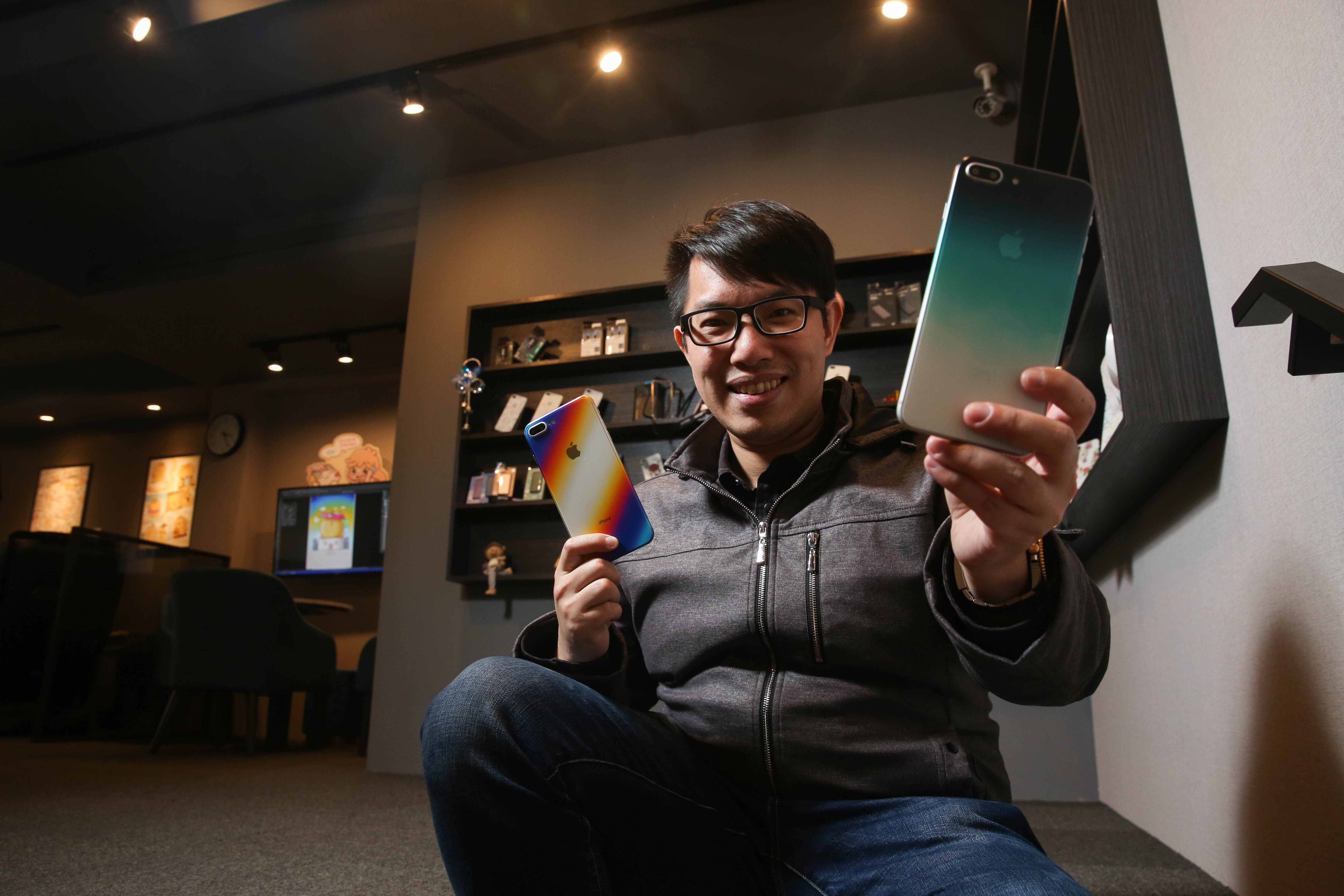 陳威領開發獨家抗汙抗刮包膜、保護貼耗材，10年拚成國內包膜龍頭。