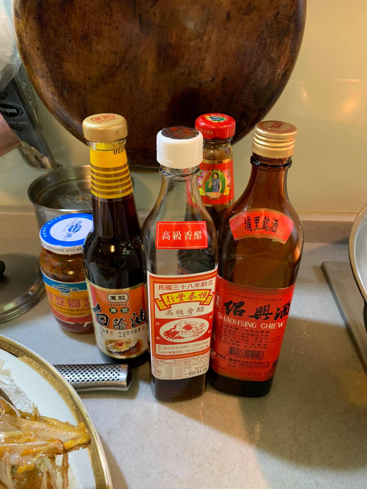 今天用的醬料。