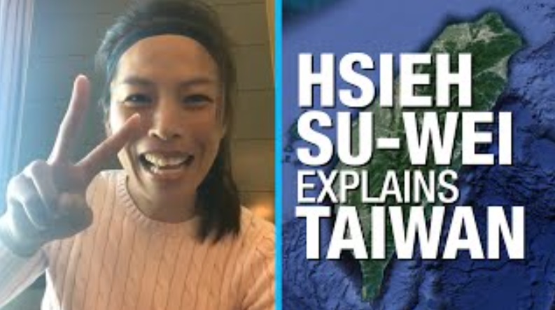 謝淑薇用7分半鐘介紹台灣特色。（翻攝 Tennis Channel YouTube影片）