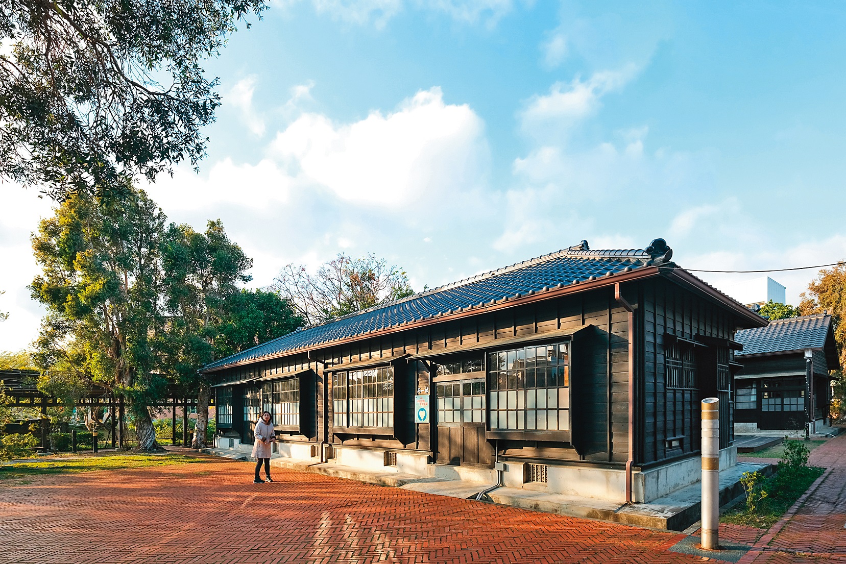 具有7、80年歷史的日式宿舍群。