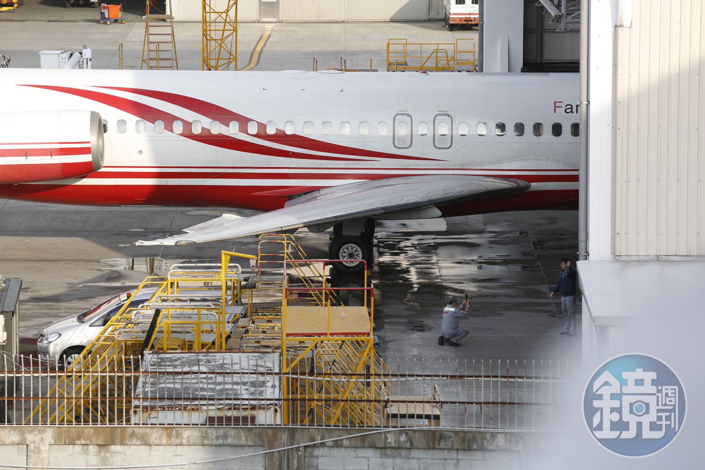 遠航欠公款稅費高達9,000多萬元，其名下客機遭到法拍。（本刊資料照）