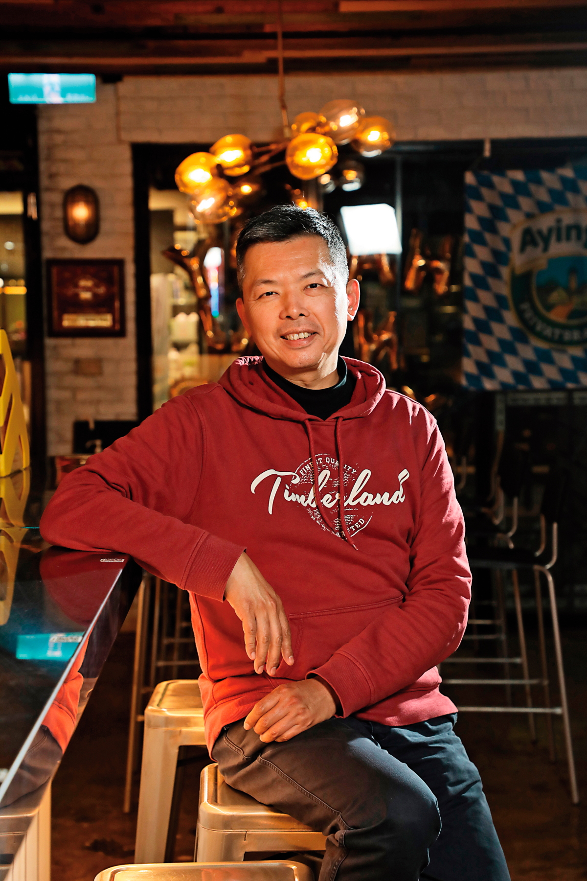 啤啤精釀啤酒屋主人Chris，希望把精釀啤酒有趣的風味與故事介紹給更多人。