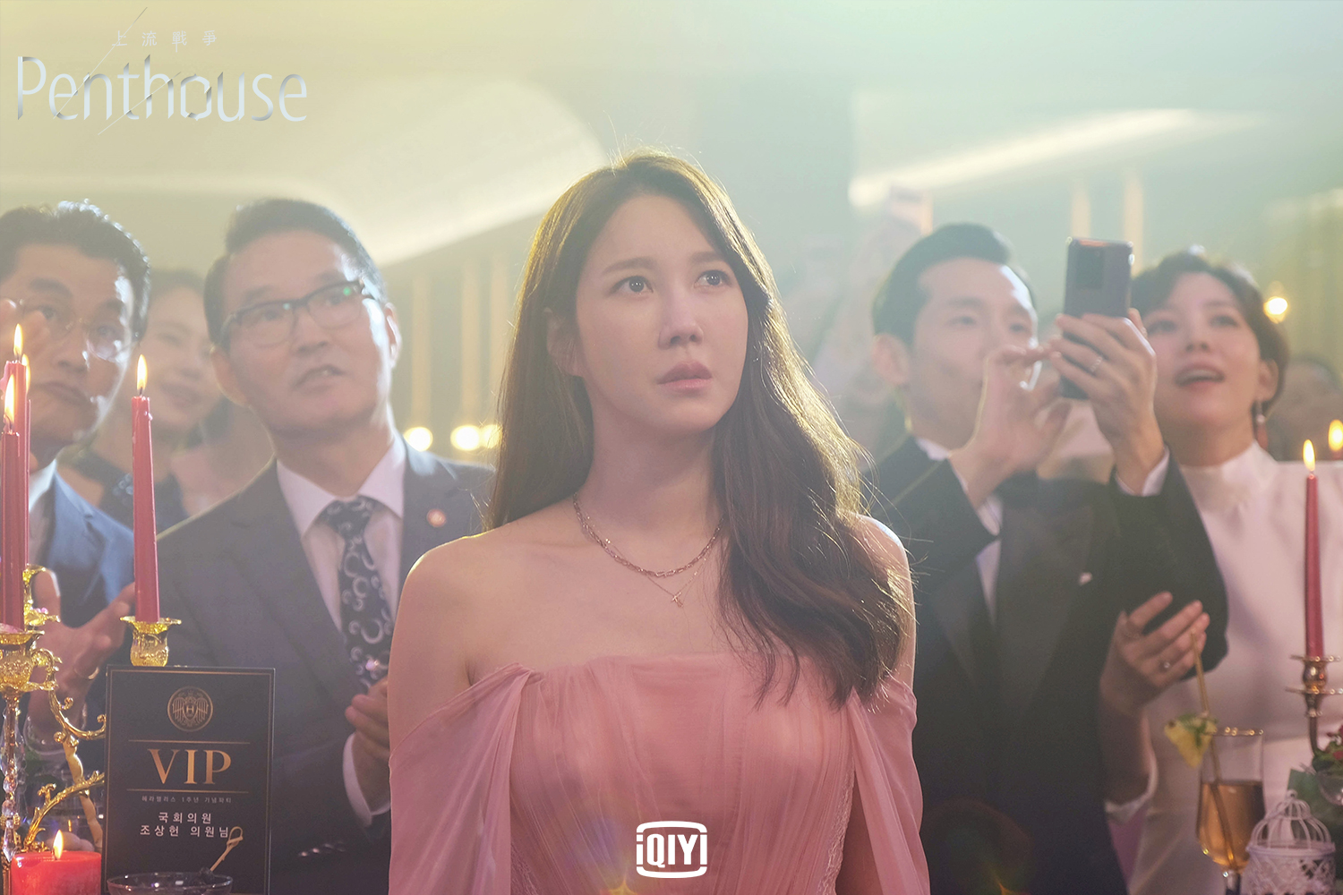 李智雅飾演的「沈秀蓮」究竟真的死了沒，引起《Penthouse 上流戰爭》觀眾討論。（愛奇藝國際站提供）