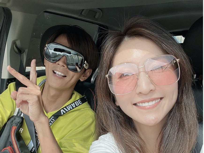 阿翔挺過不倫戀風波,與老婆Grace感情有增無減。(圖/翻攝自陳秉立臉書)