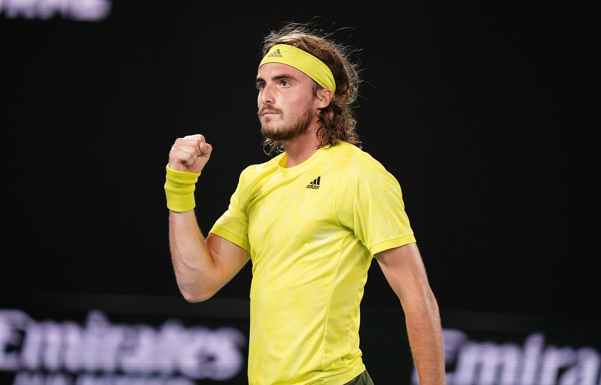 西西帕斯闖入今年澳網4強。（翻攝Australian Open臉書）