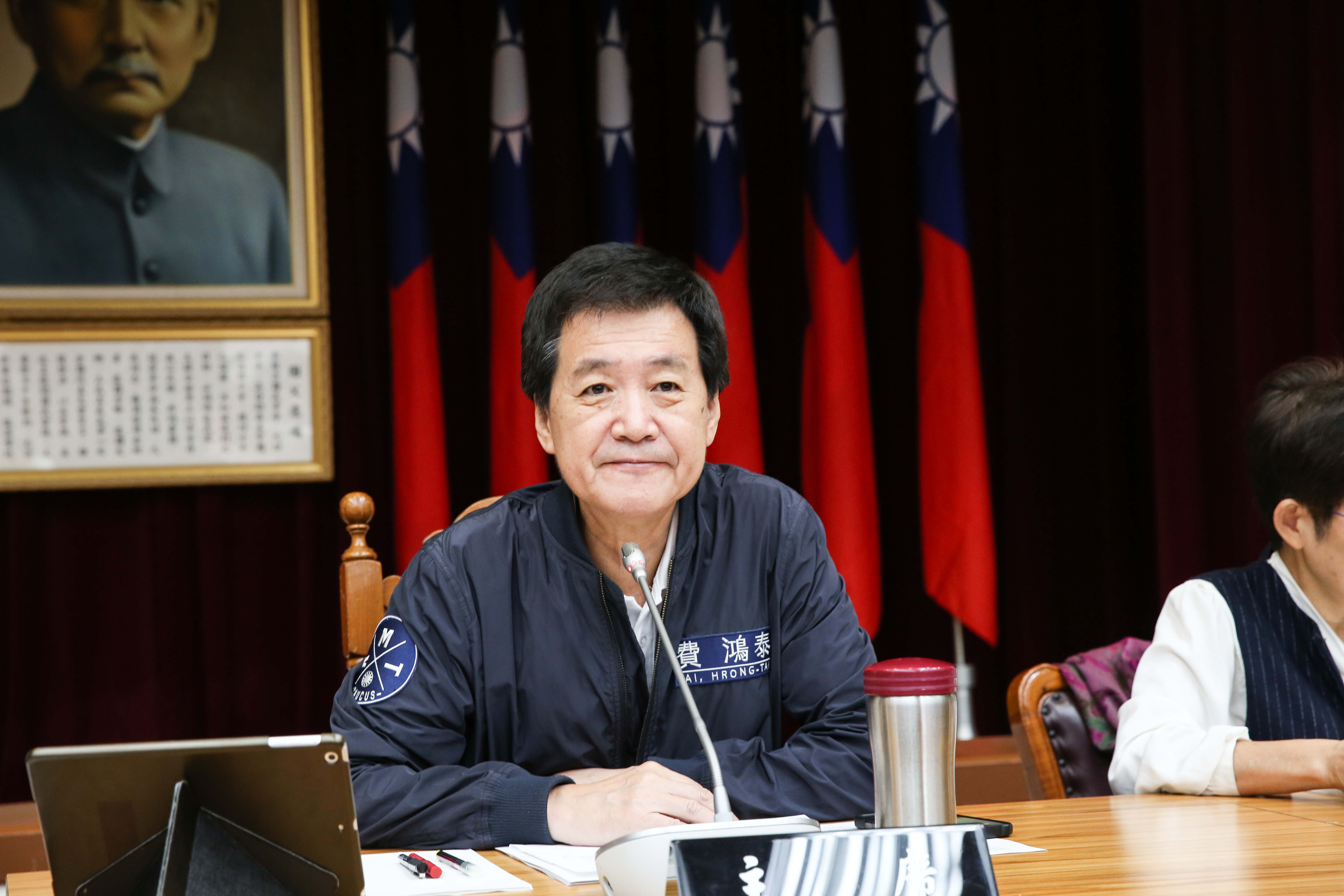 台灣民眾黨團幹部今早拜會國民黨團新任總召費鴻泰（圖），針對新會期修法等合作議題進行初步意見交換。（本刊資料照）