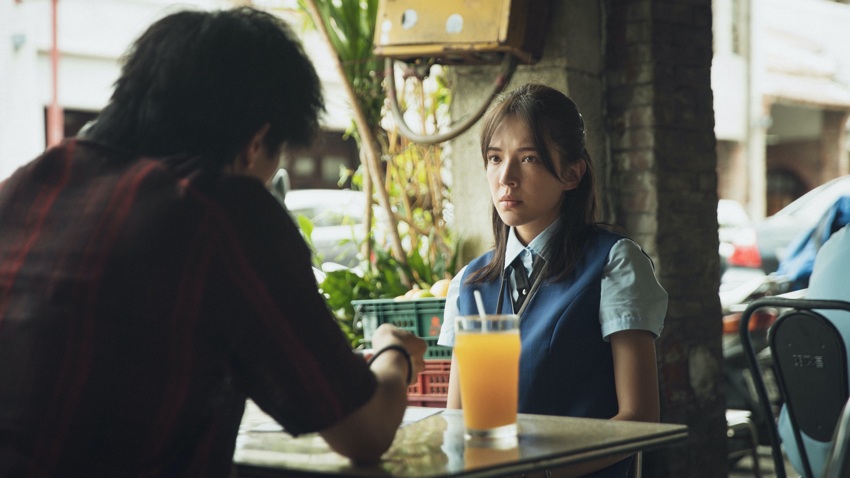 邱澤的表現，常讓許瑋甯忍不住噴笑。（金盞花大影業提供）