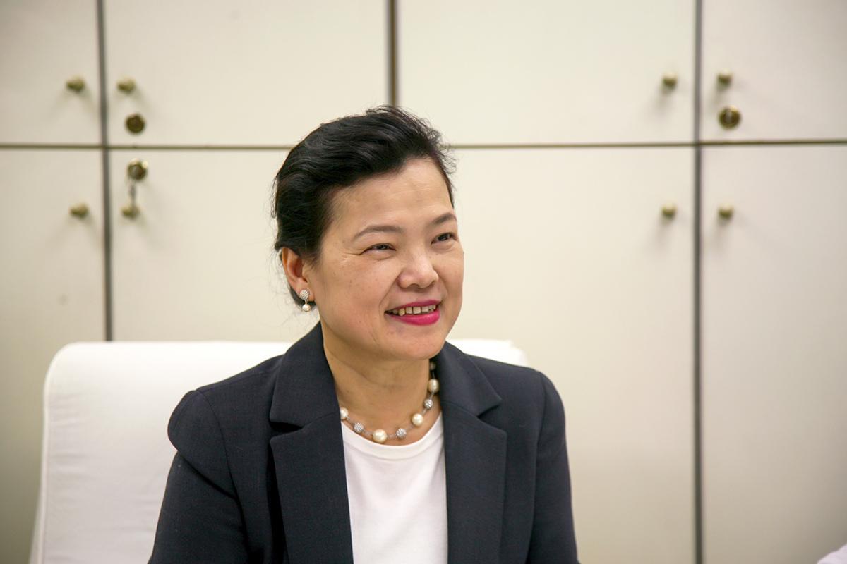 經濟部長王美花在今(20日)稍早的訪問中,提及來自美國白宮的「感謝信」。(翻攝自經濟部網站)