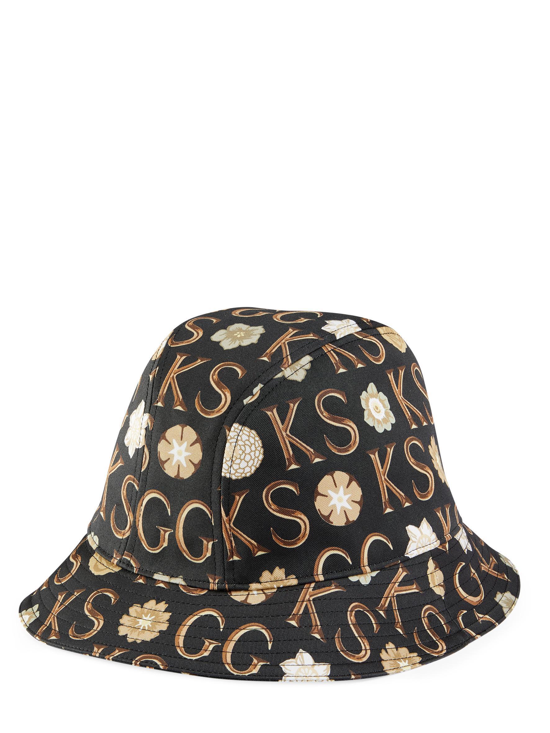Ken Scoot 黑色漁夫帽 NT$16,100。(GUCCI提供)