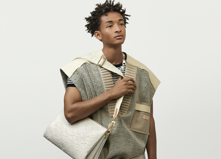 LOUIS VUITTON 2021春夏女裝由創意總監Nicolas Ghesquière 親自拍攝，更邀請許多運動員、模特兒、演員和音樂家等品牌之友一起拍攝。包括Will Simth之子Jaden Smith也是其中之一。（LOUIS VUITTON提供