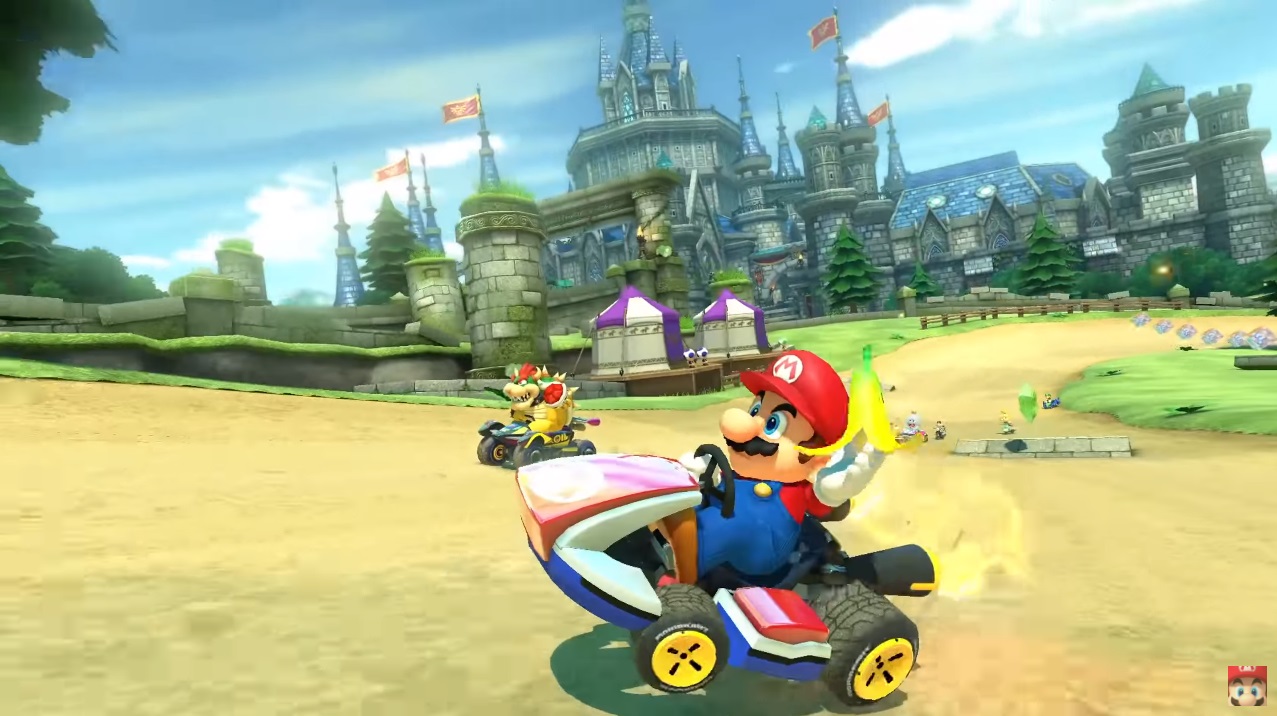 《瑪利歐賽車8 豪華版》登上史上電子遊戲銷售排行第10。（翻攝Nintendo YouTube）