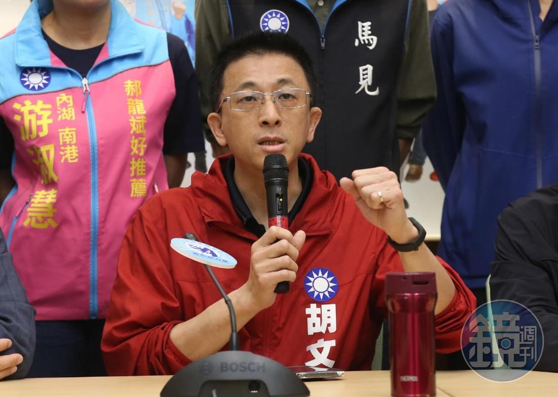 國民黨前文傳會副主委胡文琦(圖),被爆出擔任民眾黨顧問,恐違反黨紀。(本刊資料照)