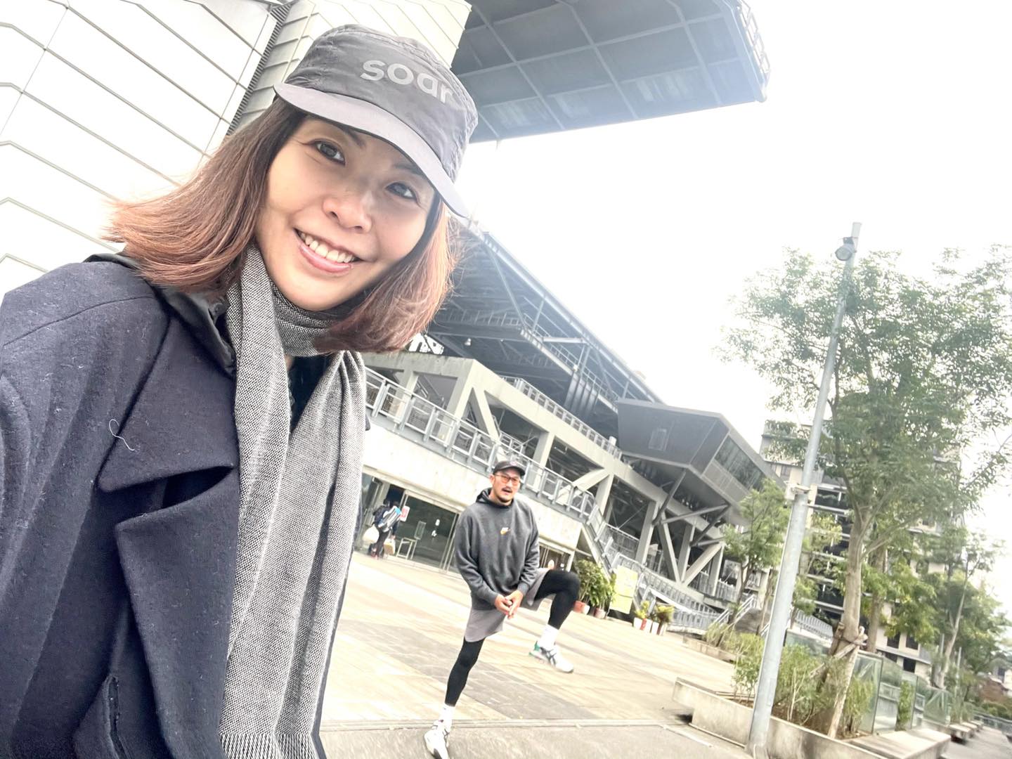  許茹芸近日返回韓國，隔離期間甜蜜分享老公的愛心隔離餐。（翻攝自許茹芸臉書）