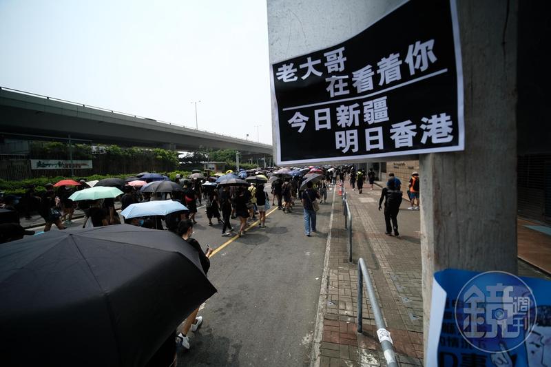 不只新疆人權受到國際關注，香港警方暴力鎮壓也獲得他國關心。（本刊資料照）